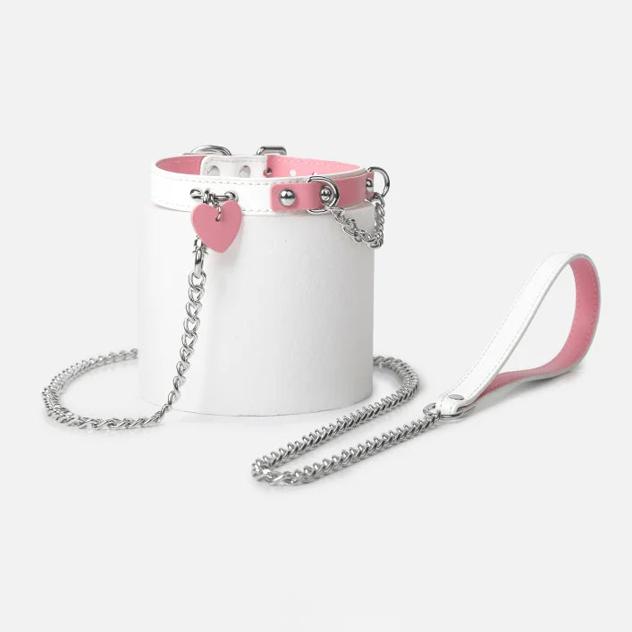 BDSM Collars Adjustable Heart for Sensory Play