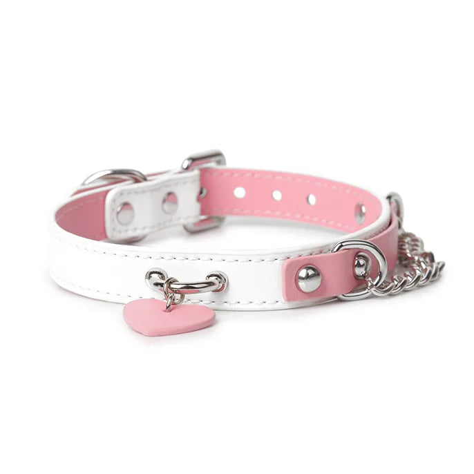 BDSM Collars Adjustable Heart for Sensory Play