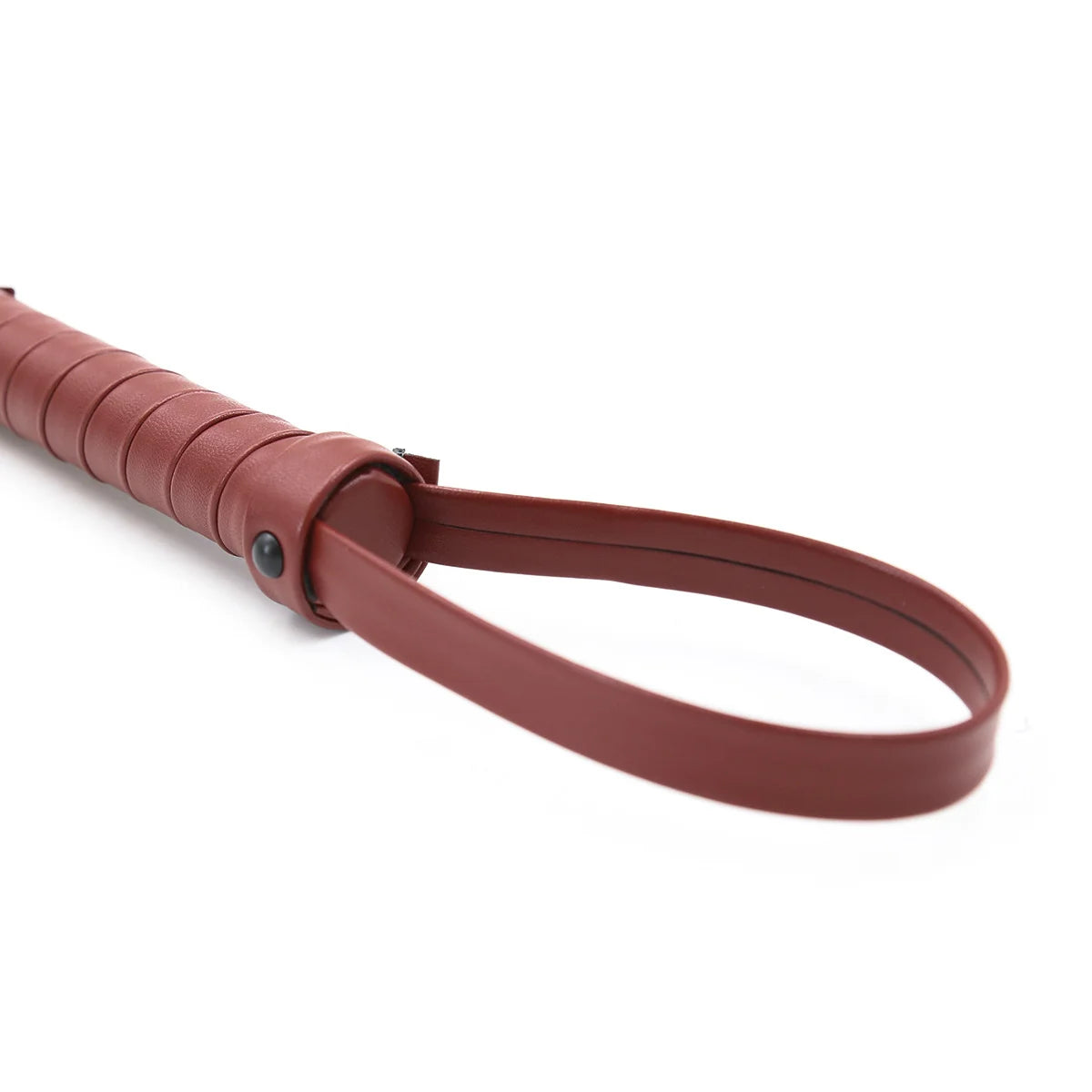 Black and Red BDSM Flogger Spank Toy