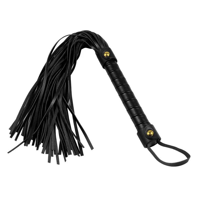 Black and Pink Tassel Floggers