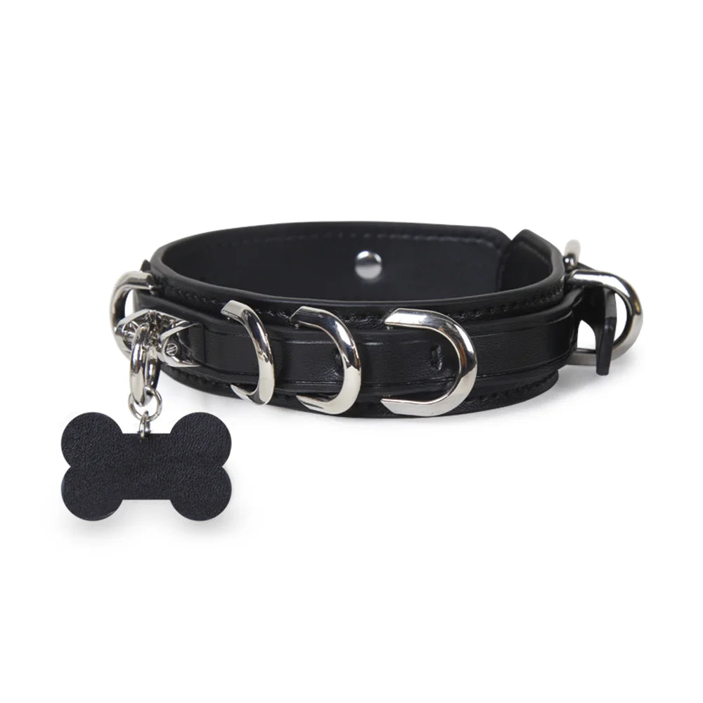 Bone Punk BDSM Collars for Advanced Players