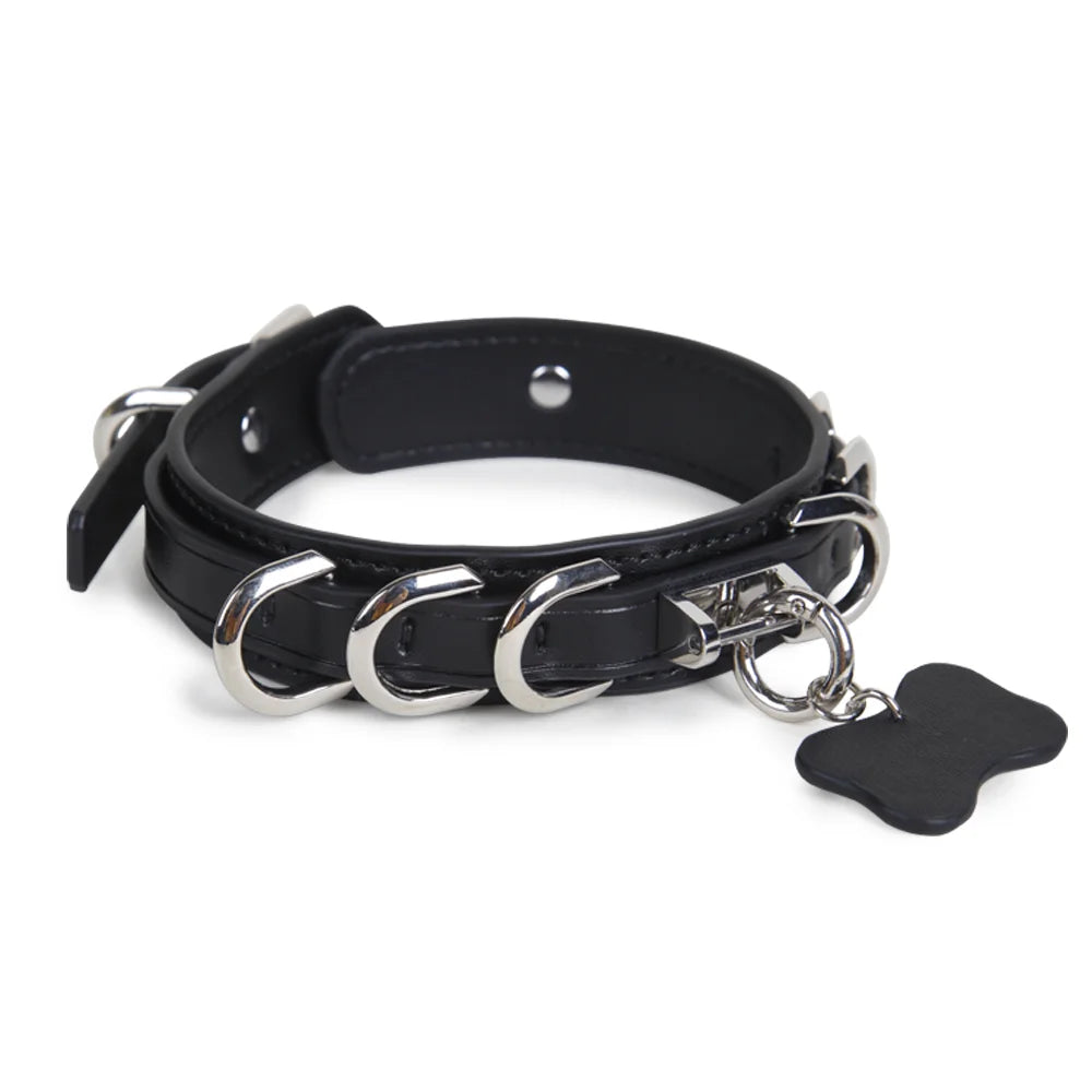Bone Punk BDSM Collars for Advanced Players