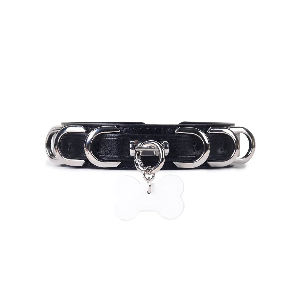 Bone Punk BDSM Collars for Advanced Players