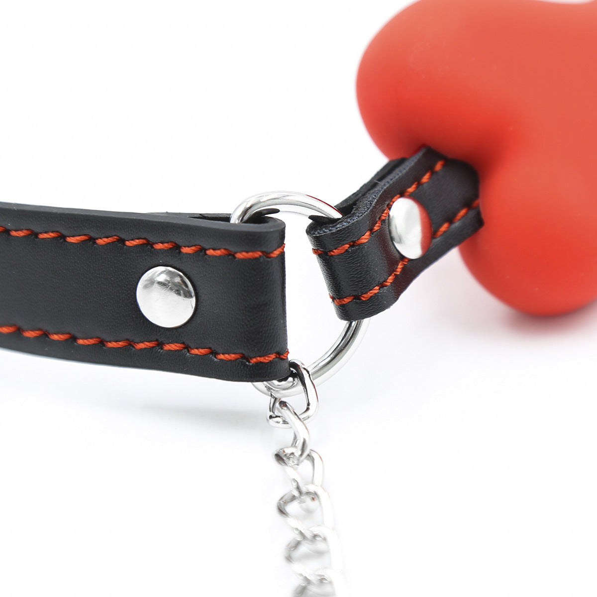 Bone Shaped BDSM Ball Gags with Nipple
