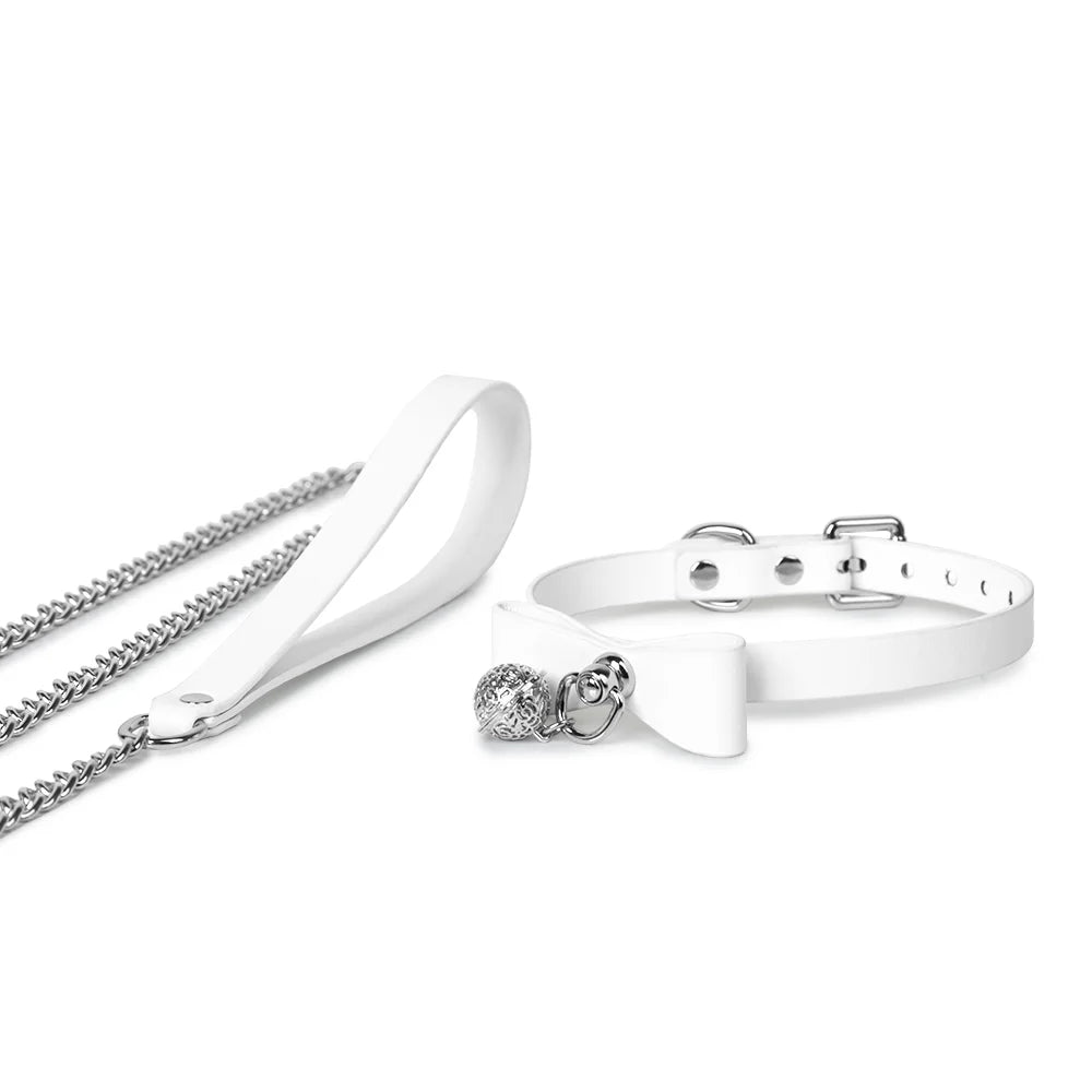 Bowtie Bell BDSM Collars for Beginner