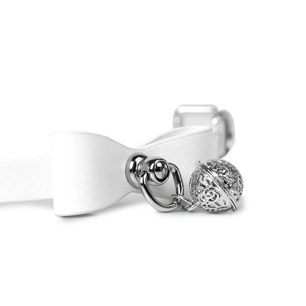 Bowtie Bell BDSM Collars for Beginner