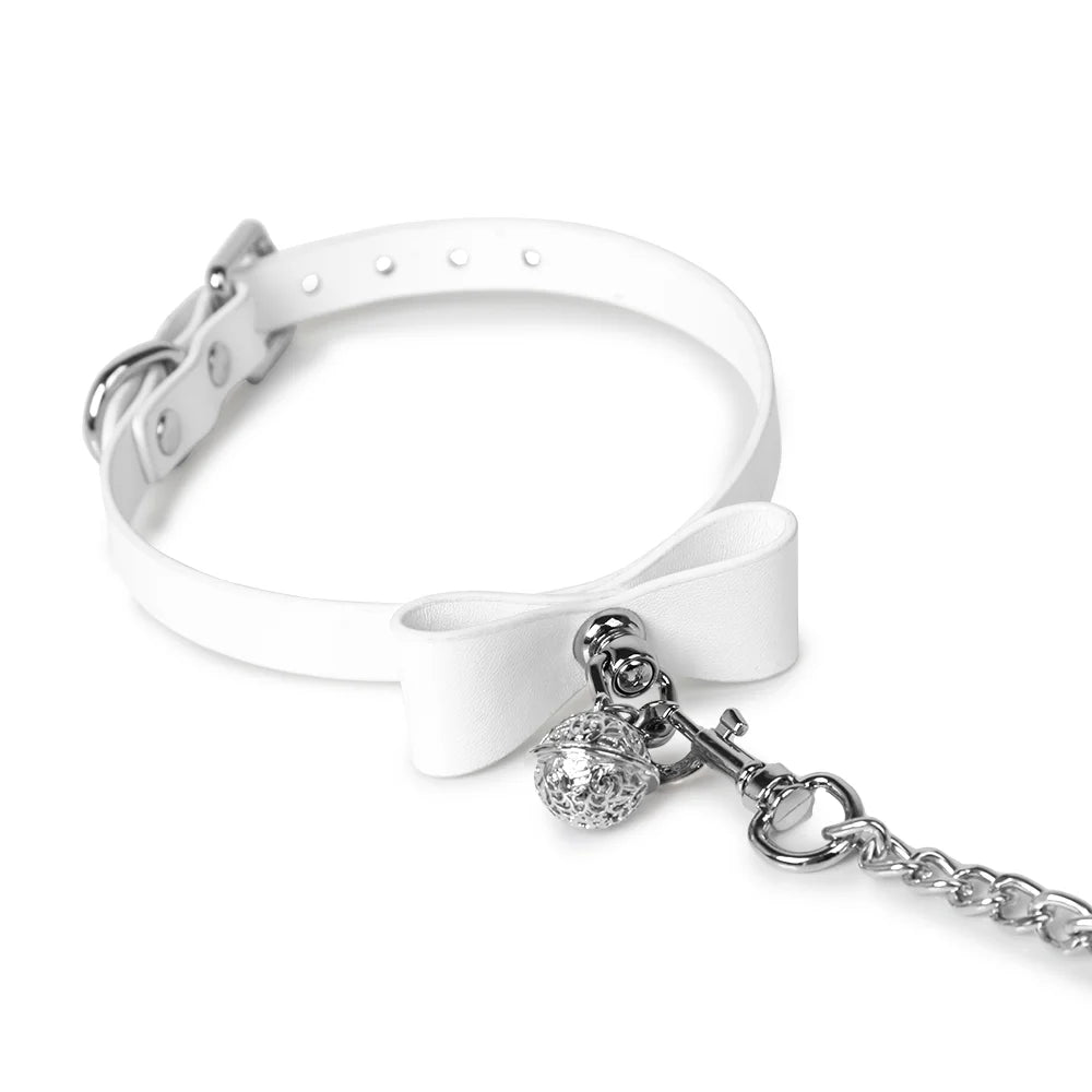 Bowtie Bell BDSM Collars for Beginner
