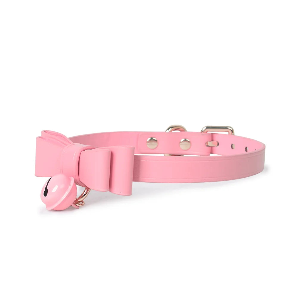 Bowtie Bell BDSM Collars for Women