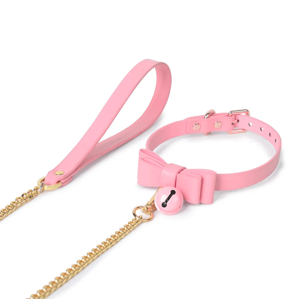 Bowtie Bell BDSM Collars for Women