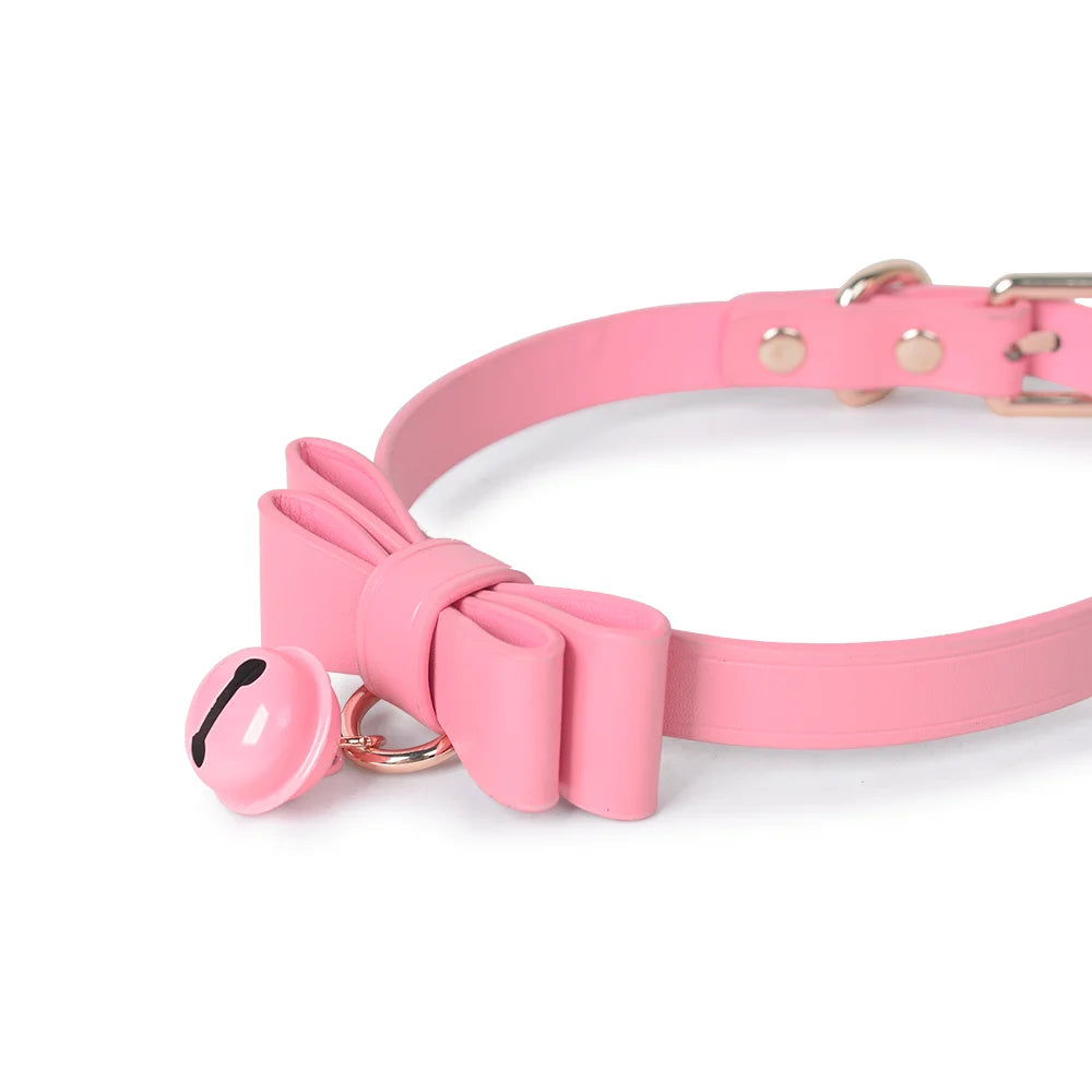 Bowtie Bell BDSM Collars for Women