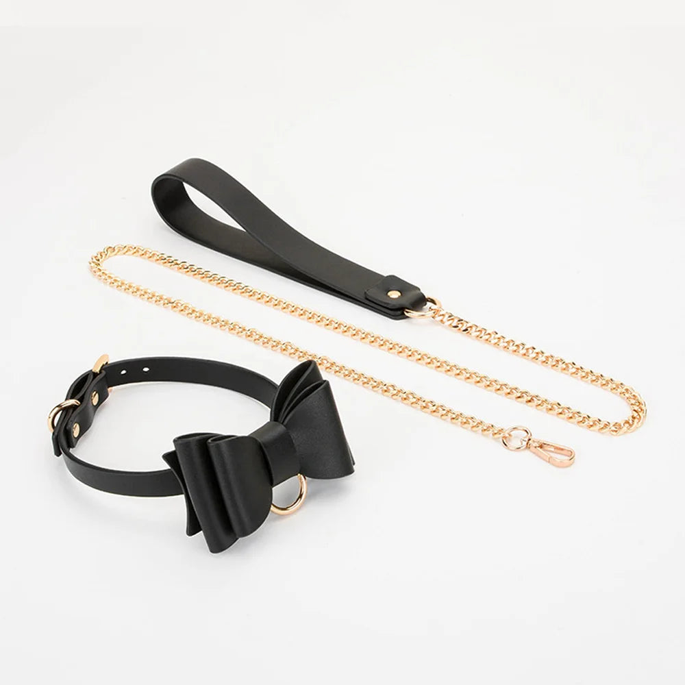 Leather BDSM Collars for Sensual Play