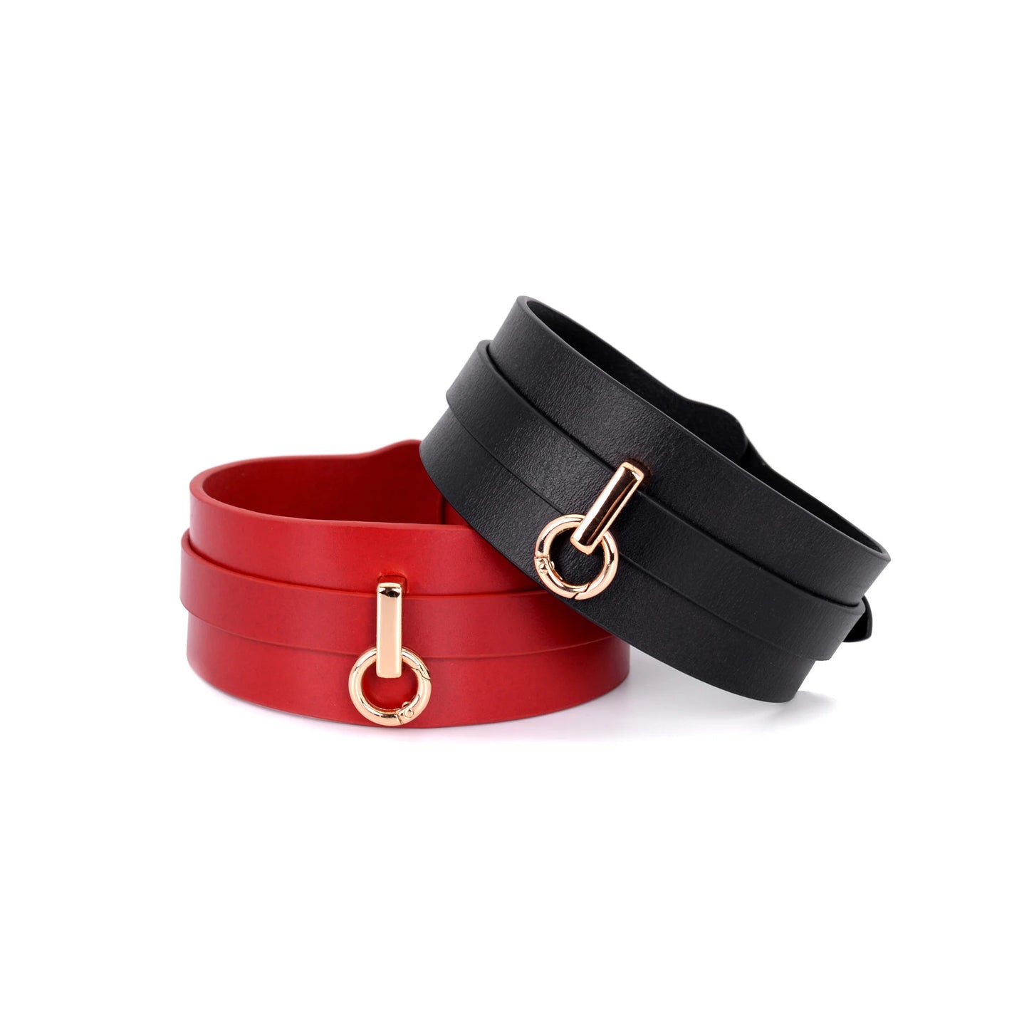 Leather BDSM Collars Bondage Choker