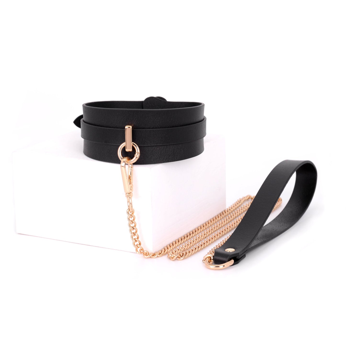 Leather BDSM Collars Bondage Choker