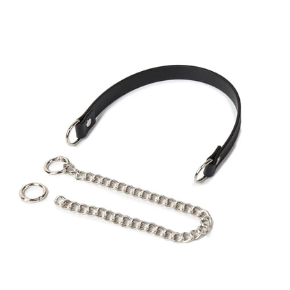 Adjustable Faux Leather BDSM Choker