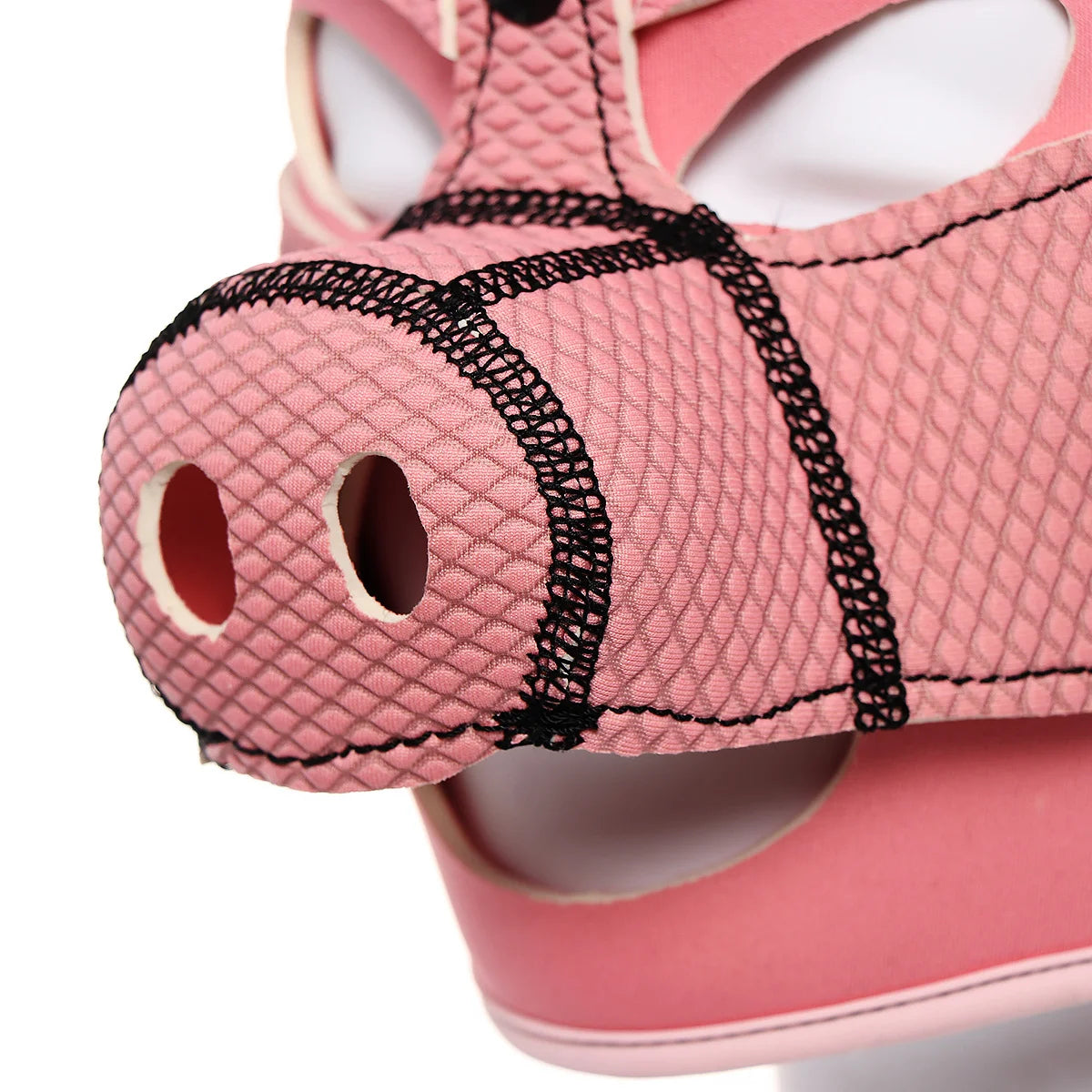 Piggy Knitted BDSM Hood - Playful Transformation Mask