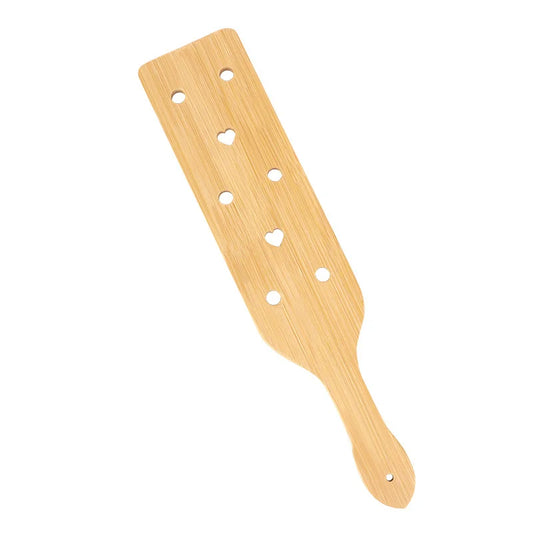 Hollow Bamboo Classic Solid Wood Impact Paddle