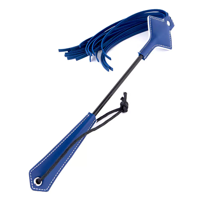 BDSM-Blue-Leather-Flogger-Whip_2