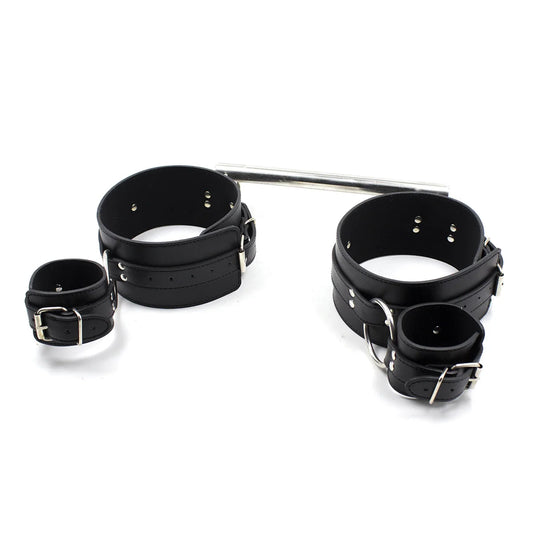 Bold Studded Ankle and Wrist Cuffs