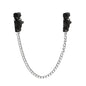 Charming Metal Chain Nipple Clamps with Bells for BDSM Fun