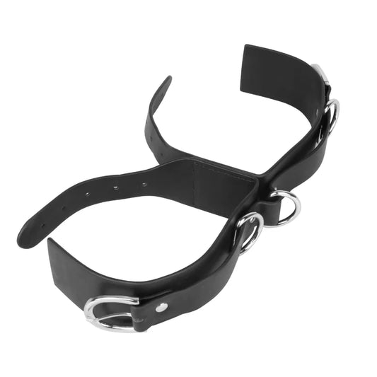 BDSM Leather Ankle and Wrist Cuffs