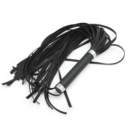 BDSM Floggers for Spanking in Textured Leather