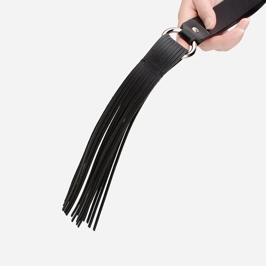 Classic Texture Soft Leather BDSM Spank Toy Floggers