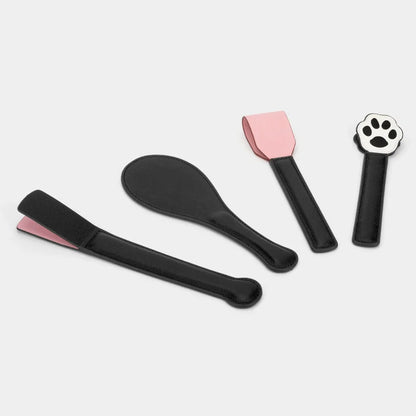 Cute Mini Paddle Set 4 Piece Spanking Paddles