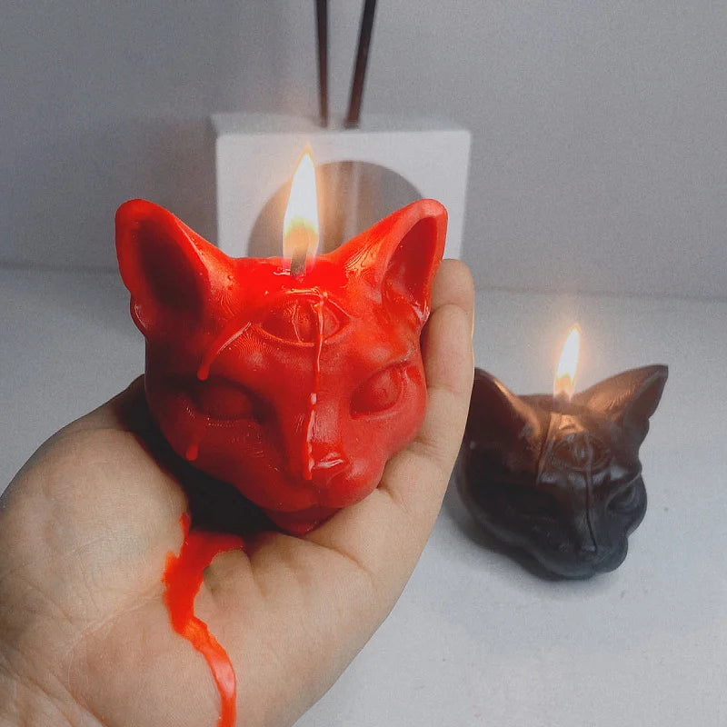 BDSM Candle Demon Cat