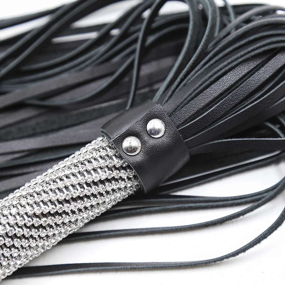 Diamond-Embedded BDSM Floggers