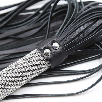 Diamond-Embedded BDSM Floggers