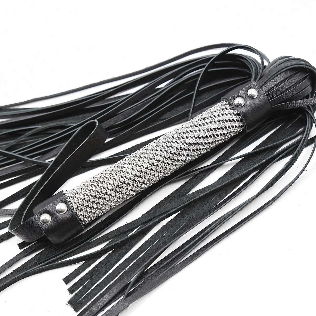 Diamond-Embedded BDSM Floggers
