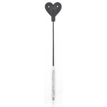 Heart-Shaped Diamond Handle Classic Riding Crop