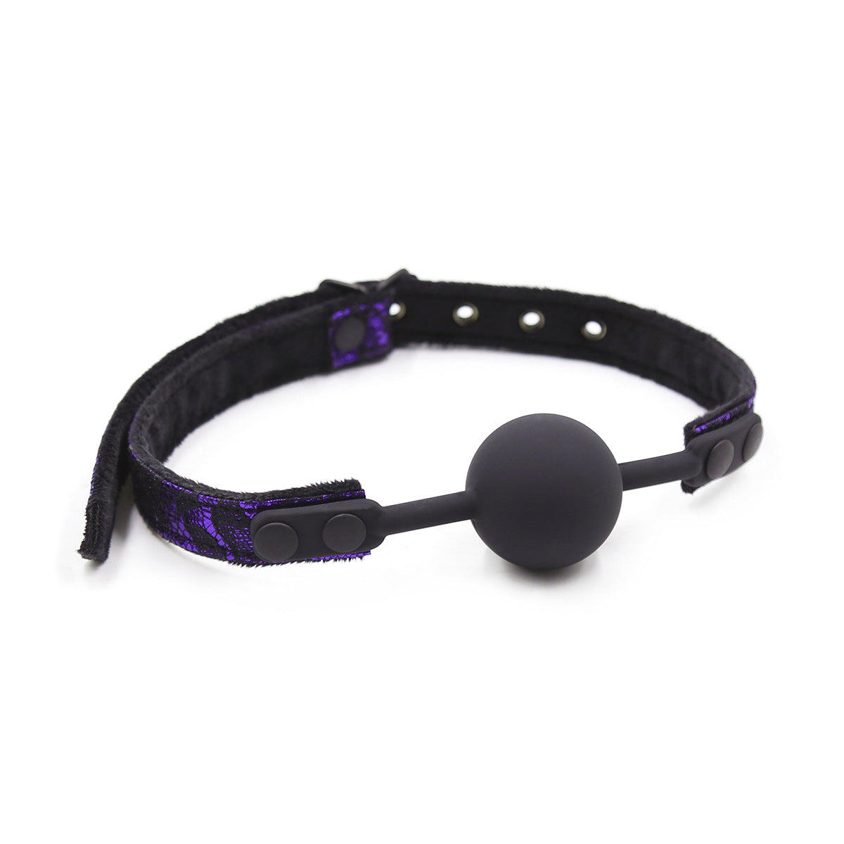 Durable Suede BDSM Ball Gags