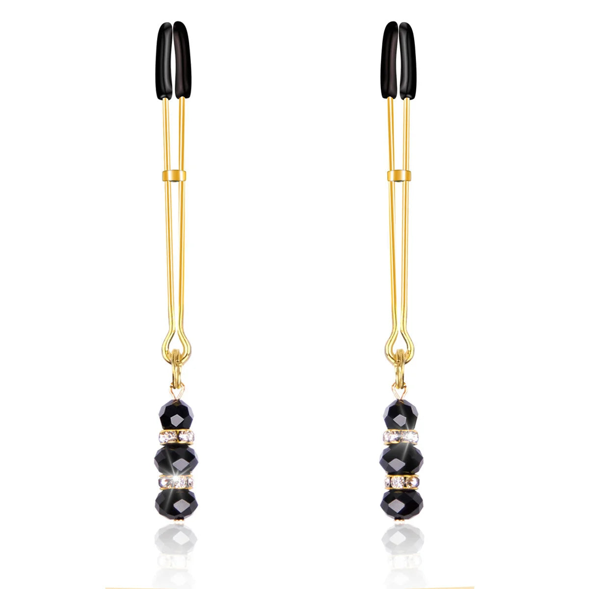 Beaded Nipple Clamps for High-Quality BDSM Play