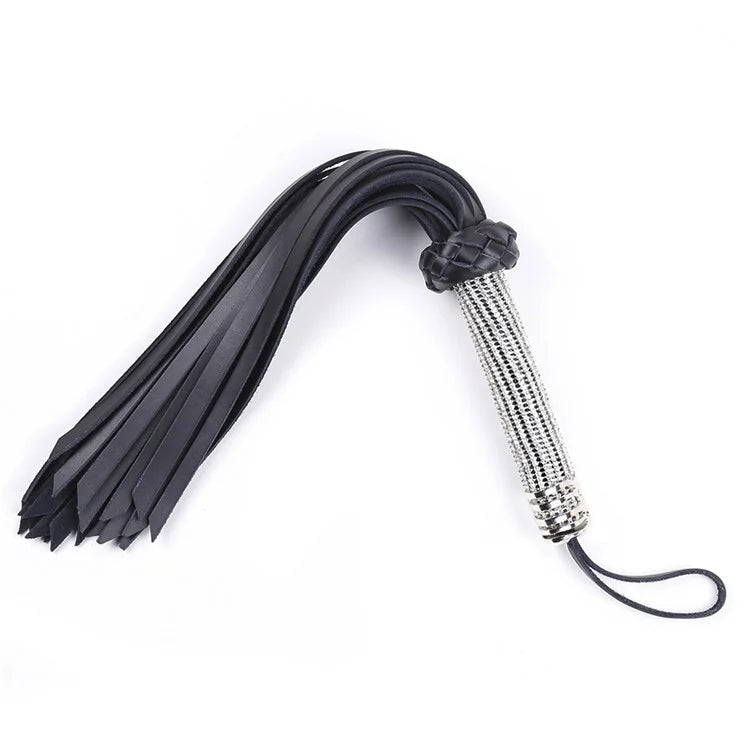 Leather BDSM Floggers for BDSM Games