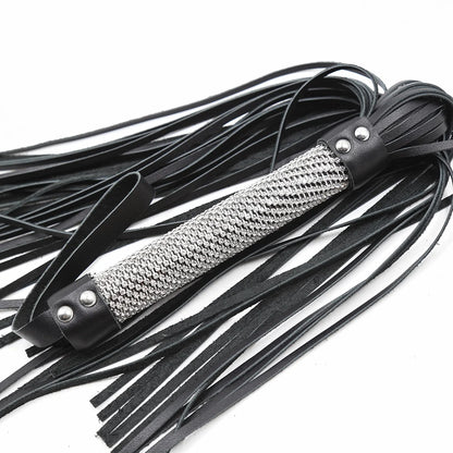 Tassel Diamond Genuine Leather BDSM Floggers