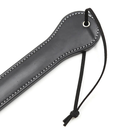 Extra Long Elegant Leather Paddle for Professional Impact