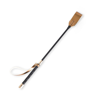 Gold and Silver Classic Riding Crop for Striking Impact