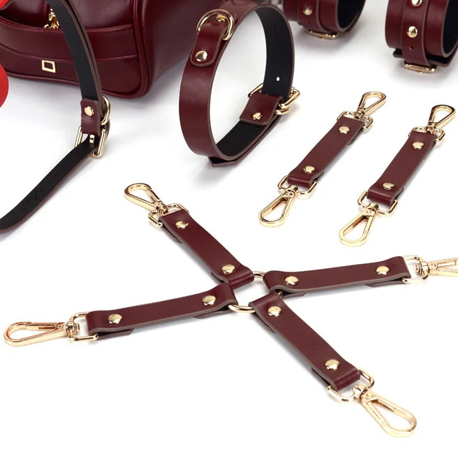 Burgundy BDSM Bondage Kit-BDSM Kit