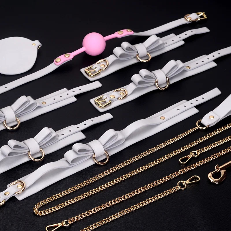 White Beginner Bondage Set-BDSM Kit