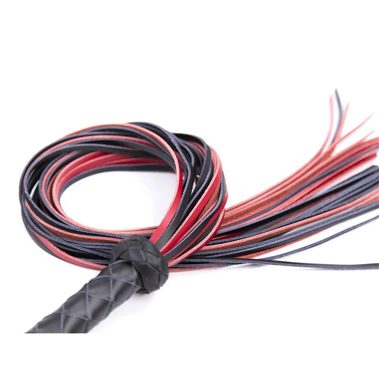 Genuine Leather Two-Color Classic BDSM Floggers