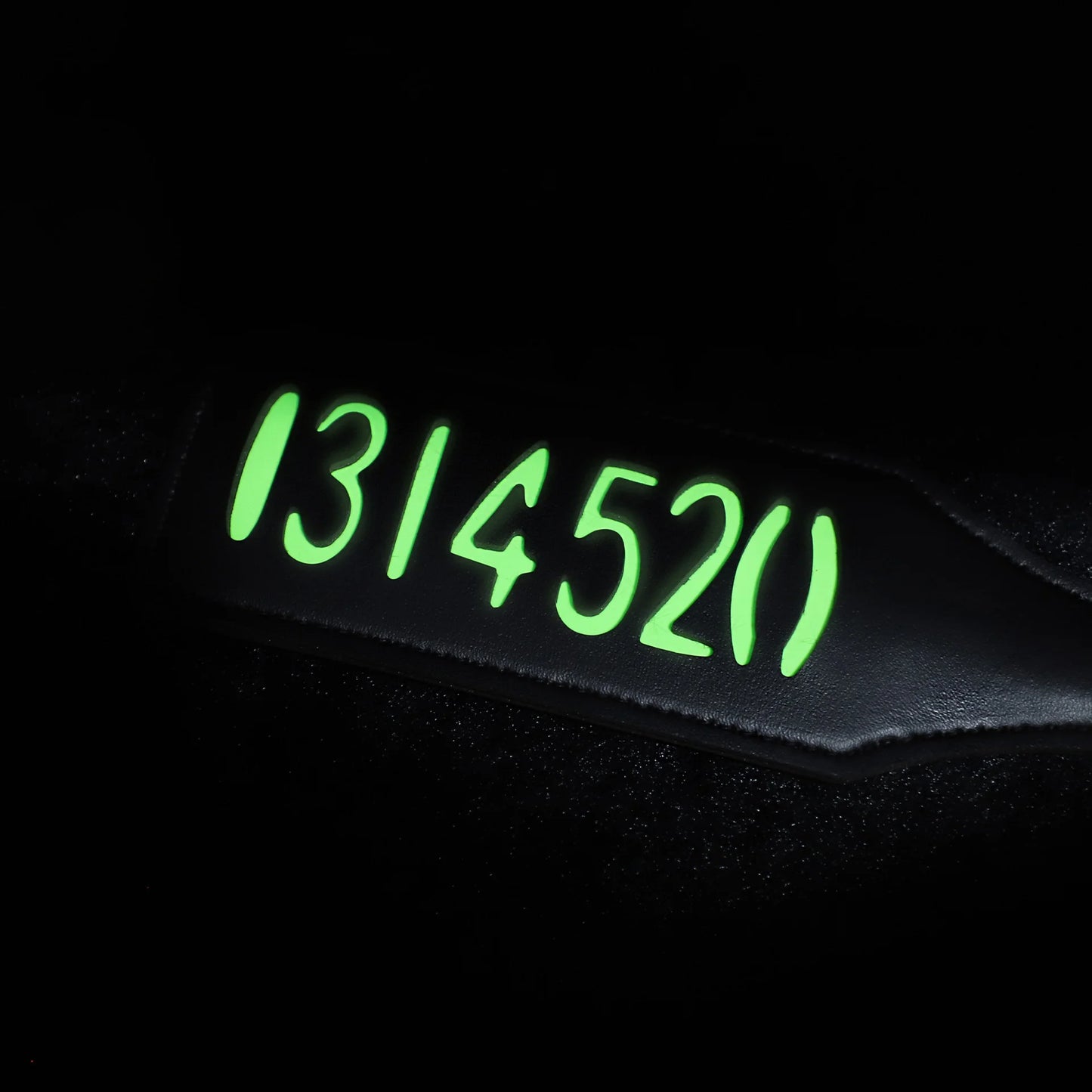 Glow in the Dark Double Layer Leather Impact Paddle