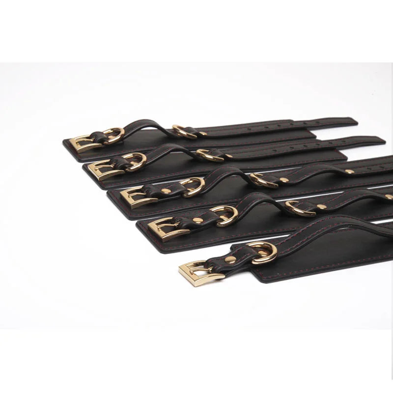 10-Piece Male BDSM Bondage Kit with Bag