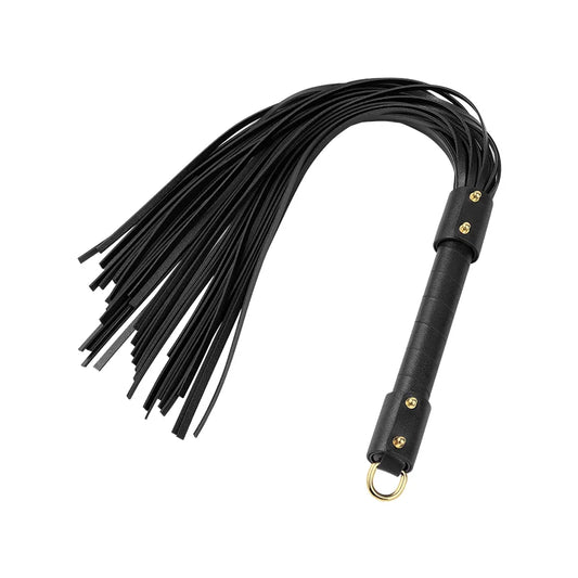 Handcrafted Leather Tassel Whip BDSM Toy