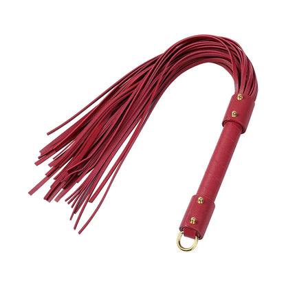 Handcrafted Leather Tassel Whip BDSM Toy