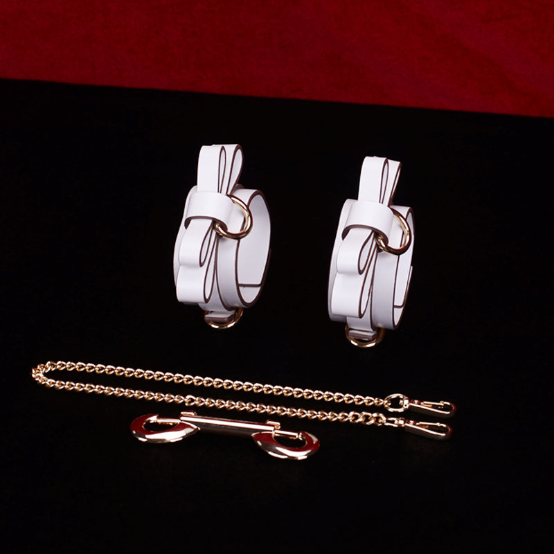 11 Piece White Bondage Set-BDSM Kit