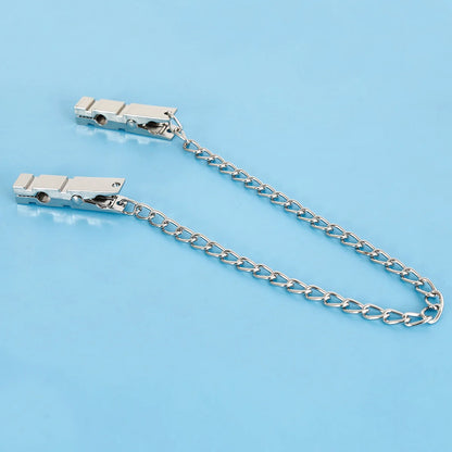 High-Quality Metal Chain Nipple Clamps BDSM Bondage