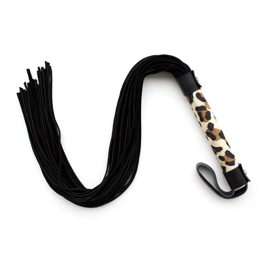 Lightweight Leopard Print Soft Impact BDSM Floggers