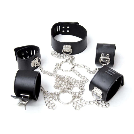 Ultimate Control Black Ankle and Wrist Cuffs