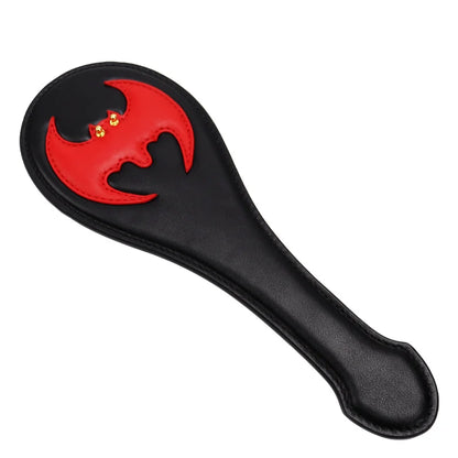 BDSM Mini Batman Leather Impact Paddle